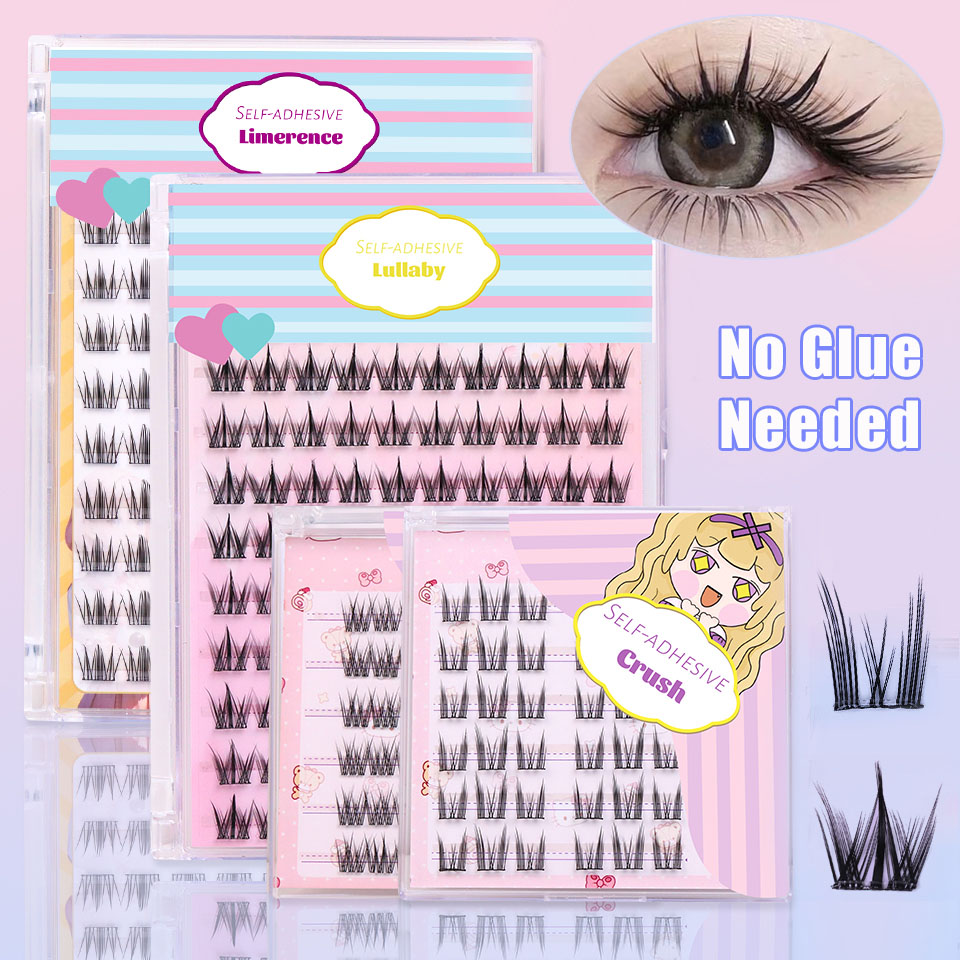 Eyelash Extension Home Service - Self Adhesive DIY Lashes No Glue