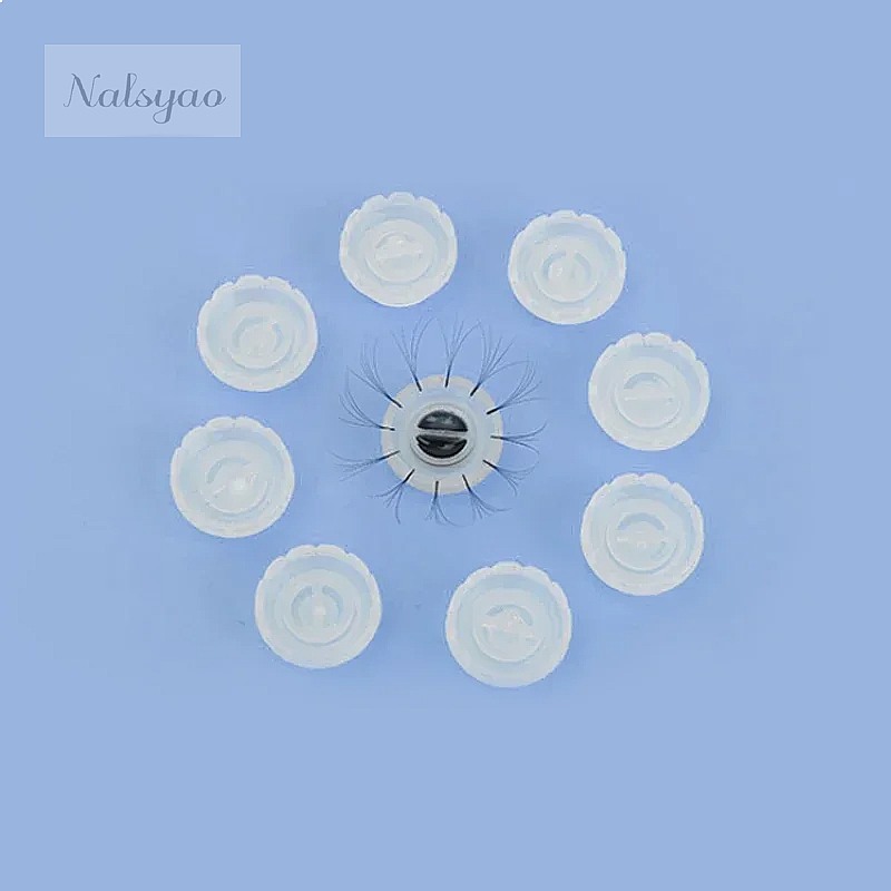Eyelash Extension Permanent - 100Pcs Disposable Permanent Makeup Ring No