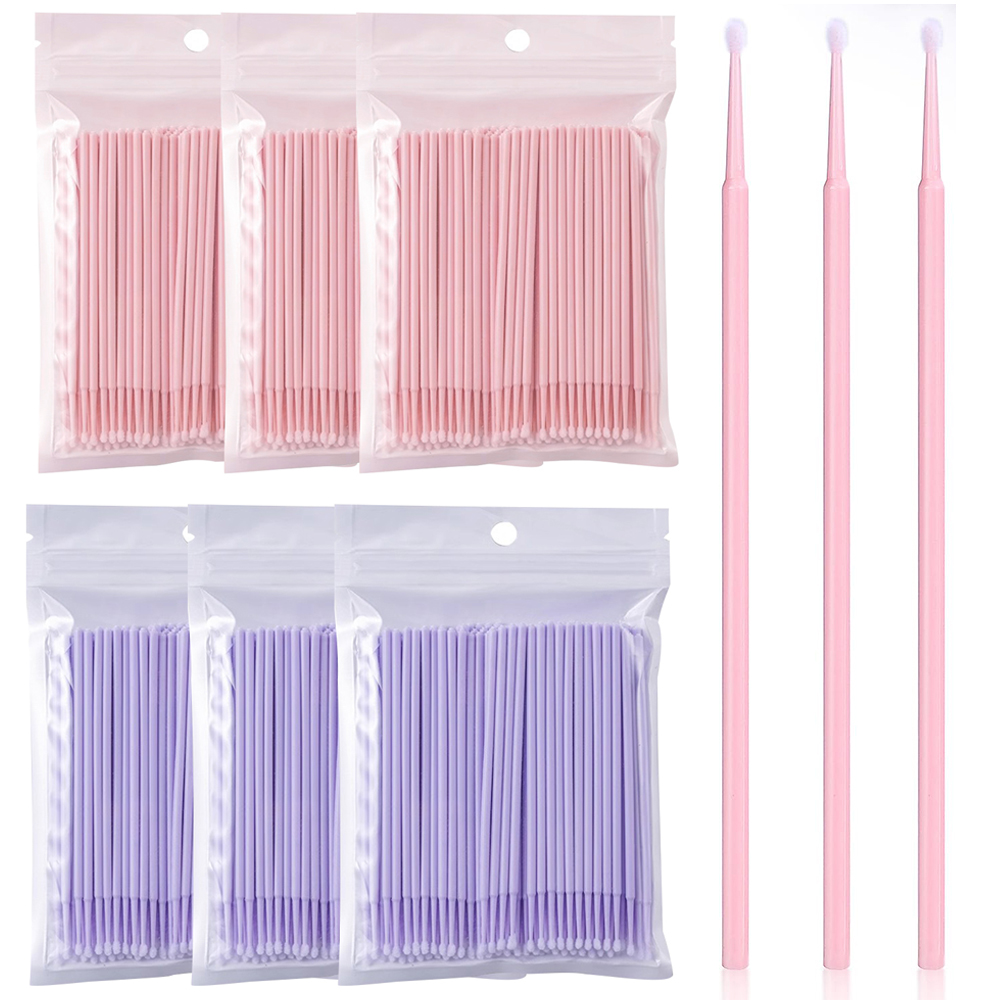 Eyelash Extension Removal - Lash 100PCS Eyelash Brush Cleaning Extension