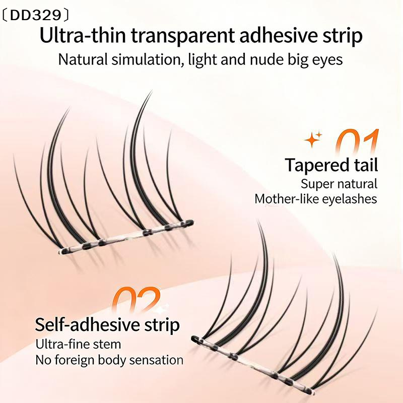 Black Self Adhesive False Eyel - Eyelash Extension No 11 recension och pris