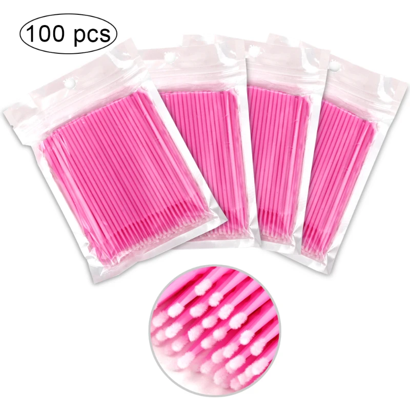 100Pcs/bag Disposable Eyelash  - Eyelash Extension Removal recension och pris