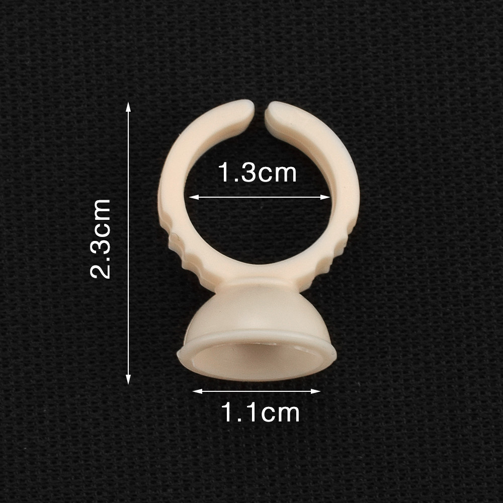 Silicone Permanent Makeup Ring - Eyelash Extension Permanent recension och pris