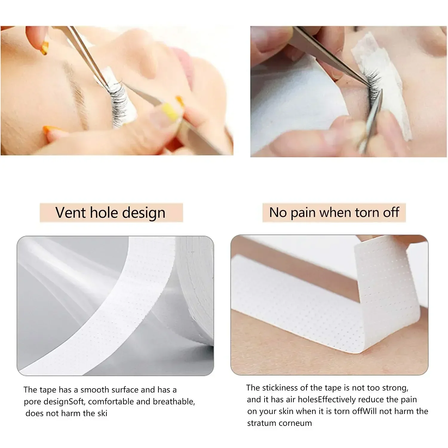 2/3/5/6/10pcs Japanese Insulat - Eyelash Extension Eye Mask recension och pris