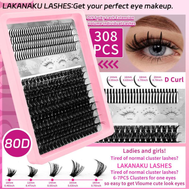 1 Set DIY Individual Eyelashes - Eyelash Extension Volume Lashes recension och pris