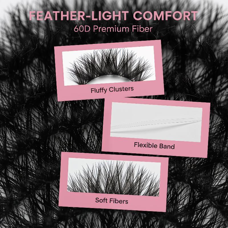 1 Set DIY Individual Eyelashes - Eyelash Extension Volume Lashes recension och pris