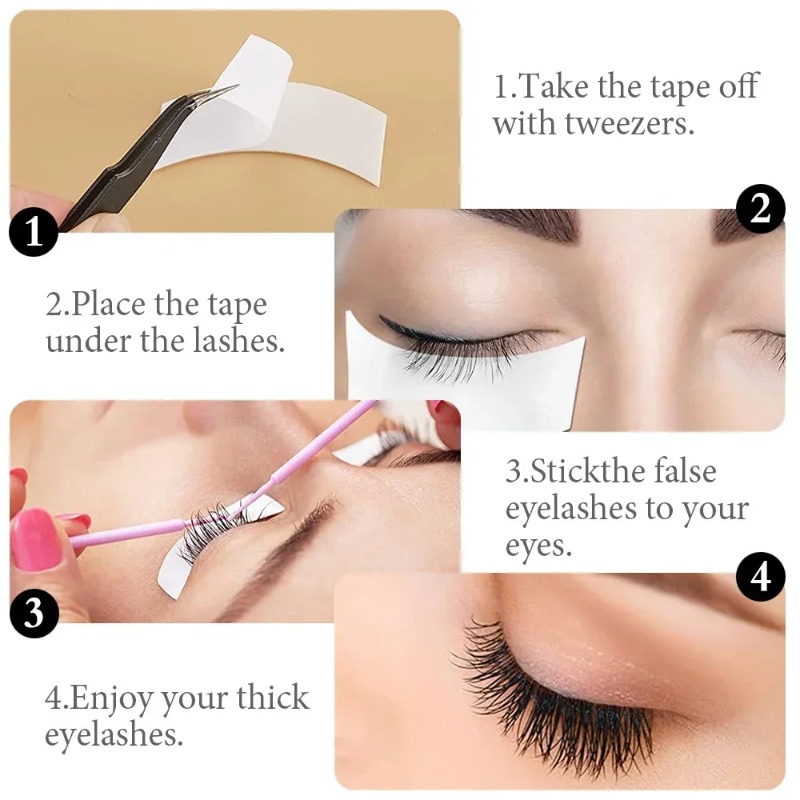 110Pcs Eyelash Extension Stick - Eyelash Extension Eye Mask recension och pris