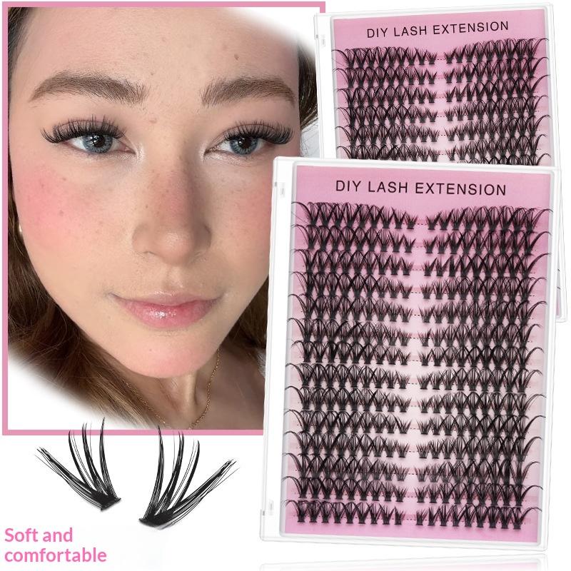 14‑Row Volumetric Individual C - Eyelash Extension Home Service recension och pris