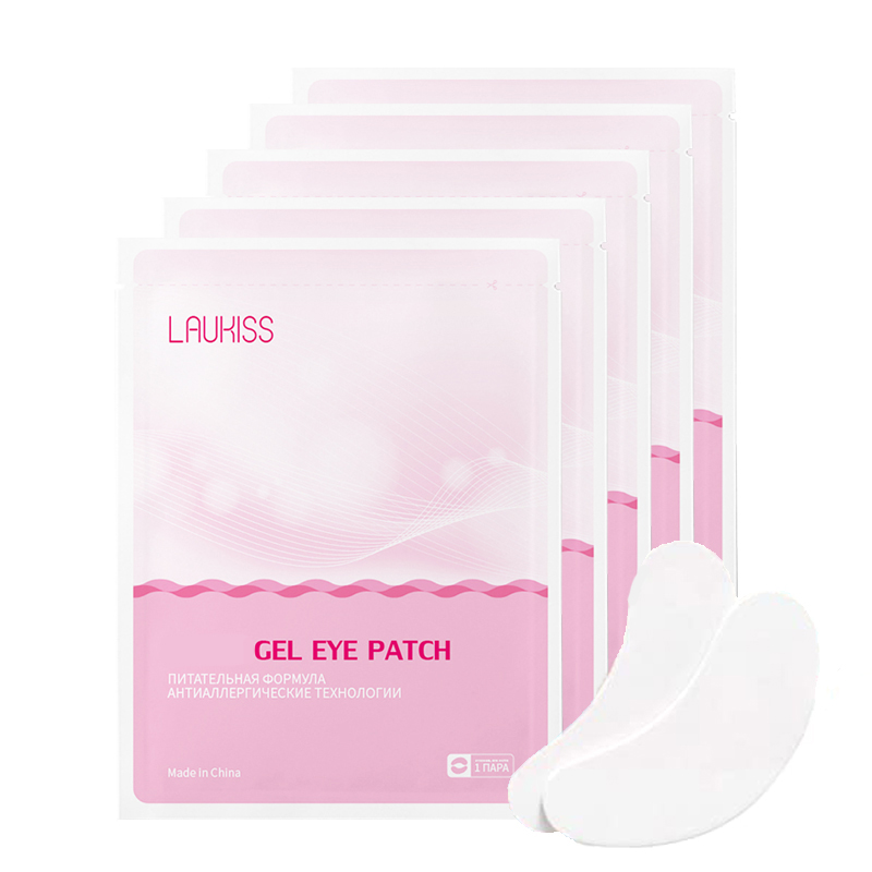 50/200/500 Laukiss Under Eyela - Eyelash Extension Eye Mask recension och pris