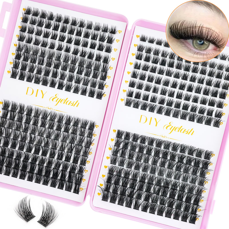 384PCS Eyelash Extension Book  - Eyelash Extension Home Service recension och pris