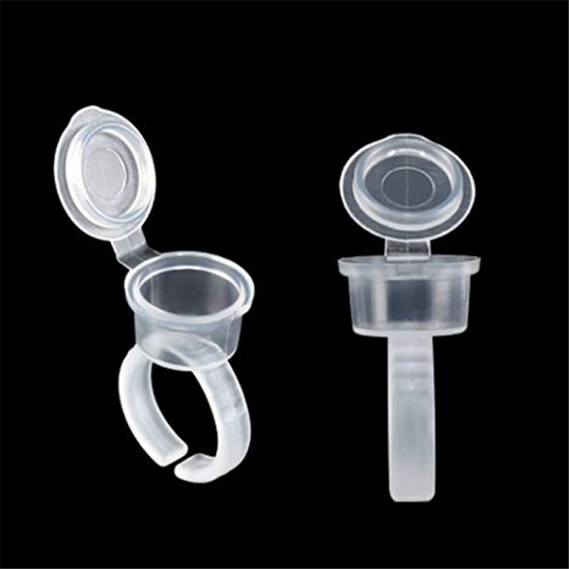 Transparent Tattoo Ink Rings C - Eyelash Extension Permanent recension och pris