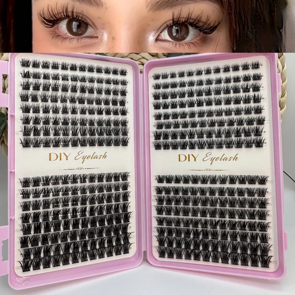 384pcs Individual Lashes Eyela - Eyelash Extension Home Service recension och pris