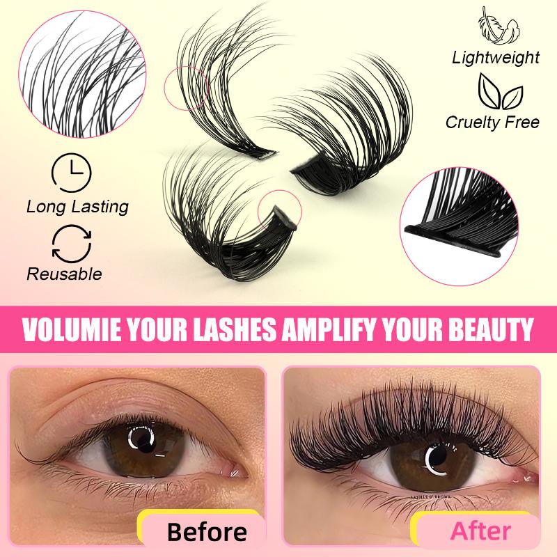 Cluster Lashes Kit Individual  - Eyelash Extension Volume Lashes recension och pris