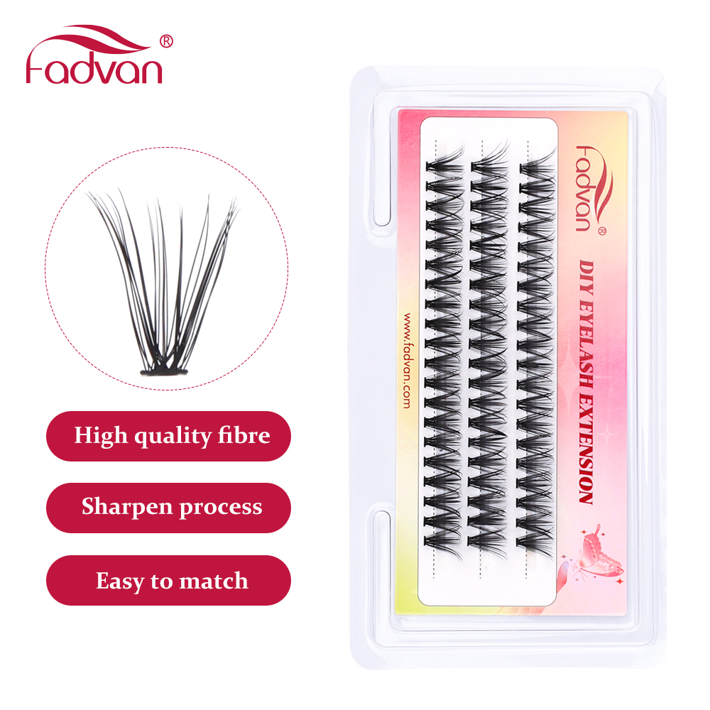 FADVAN 3 Rows C Curl 10D/20D/3 - Eyelash Extension Permanent recension och pris