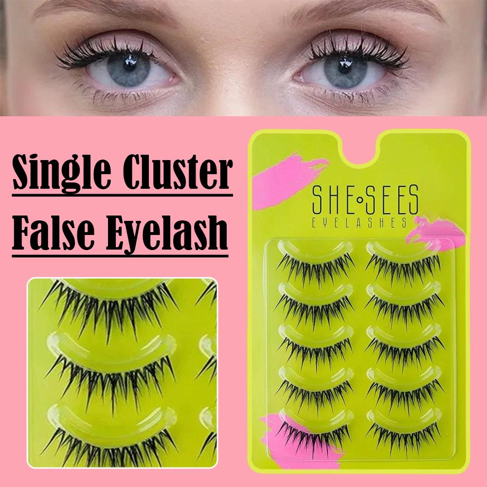 Natural Cluster False Eyelashe - Eyelash Extension Volume Lashes recension och pris